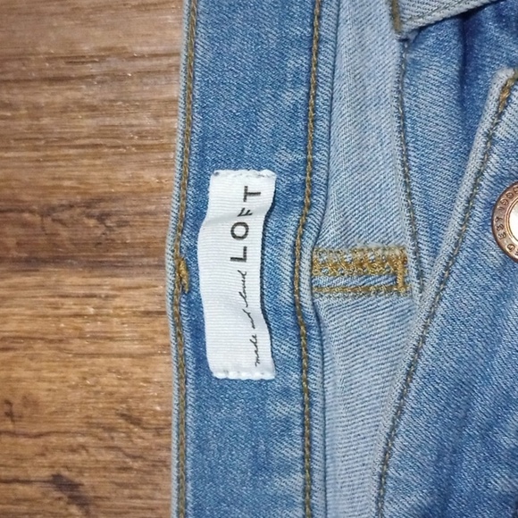 Loft High Rise Waist Flare Crop - Picture 4 of 5